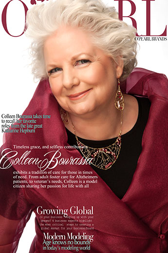 Colleen Bourassa magazine cover feature